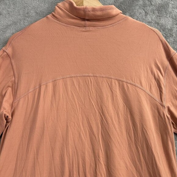 Lululemon Sweatshirt Womens 8 Ready To Rulu Pullover Funnel Neck Pink Savannah - Picture 10 of 12